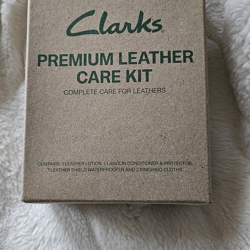 Clarks Premium Leather Care Kit - Brown